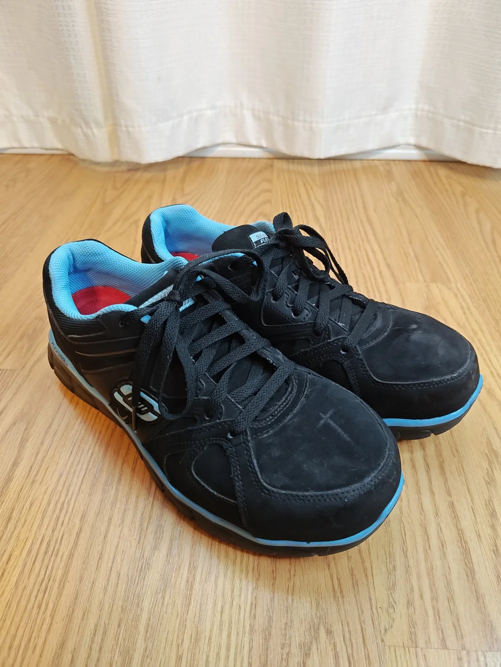 Skechers Work Relaxed Fit Workshire Alloy Toe Slip Resistant Shoes 8.5 Black